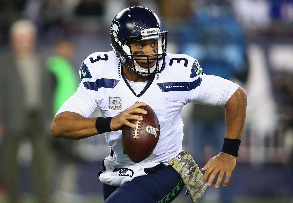 Russell Wilson, Seattle Seahawks v New England Patriots
