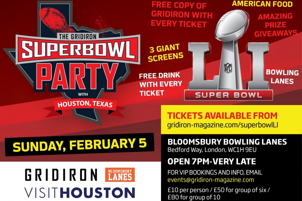 Join us at the Gridiron Super Bowl Party! - Gridiron Magazine